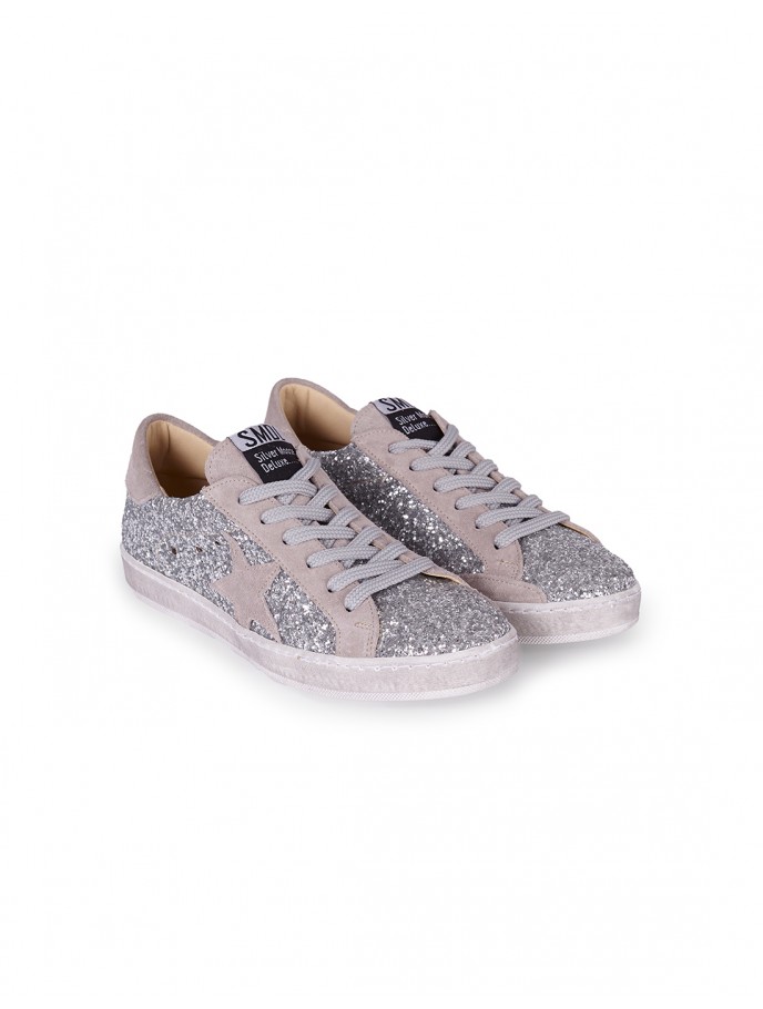 ZAPATO SILVER TODO GLITTER 1097