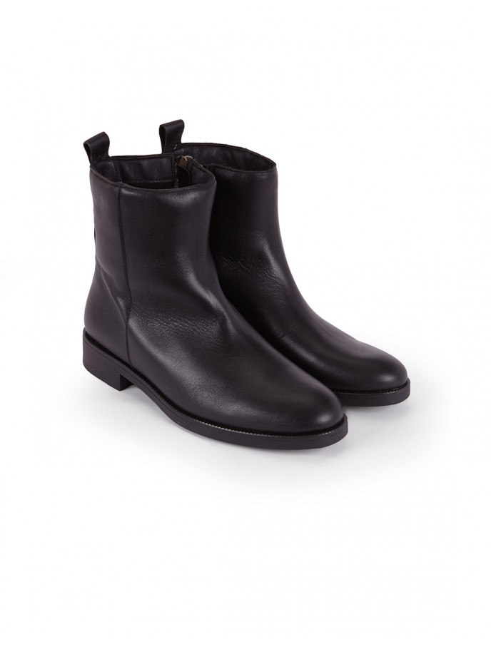 BOTIN LISO PIEL NAPA  MUJER