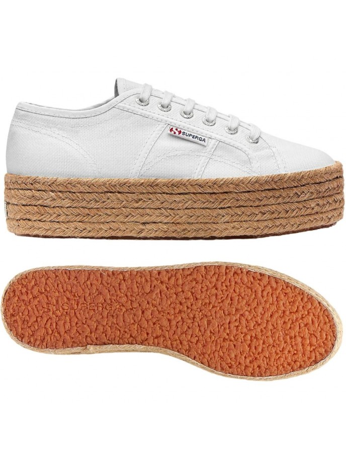 Zapatillas Superga Plataforma Yute Lona